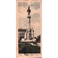 BABY CARD - PICCOLA CARTOLINA DI VERCELLI - MONUMENTO A VITTORIO EMANUELE II