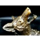 BELLISSIMA SCULTURA IN BRONZO RAFFIGURANTE LUPO WOLF - 