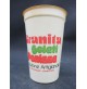 BICCHIERE IN PLASTICA VINTAGE - GRANITA GELATI PANIZZA - LOANO SAVONA -