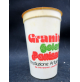 BICCHIERE IN PLASTICA VINTAGE - GRANITA GELATI PANIZZA - LOANO SAVONA -