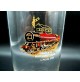 BICCHIERE VETRO DA BIRRA BEER - GLASS PRINCESS MARGARET ROSE L.M.S.R. 1935 TRENO