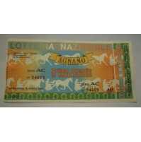 BIGLIETTO DELLA LOTTERIA NAZIONALE DI AGNANO - 1993 - CON TAGLIANDO C11-582