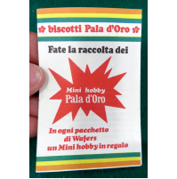 BISCOTTI PALA D'ORO - FATE LA RACCOLTA DEI MINI HOBBY WAFERS  -  IN REGALO -