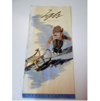 BROCHURE DEPLIANT IGLS Innsbruck AUSTRIA TYROL ANNI '50