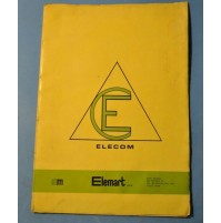 BROCHURE DEPLIANT ORIGINALE - ELECOM - ELEMART S.P.A. MILANO 