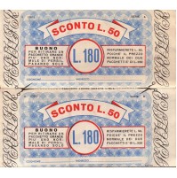 BUONO SCONTO L.50 - DETERSIVO PERSIL - ANNI '60 - VINTAGE -  (C11-405)