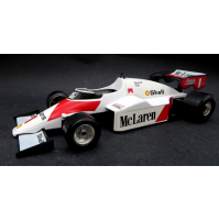 Burago McLaren MP4/2 - 1986 Alain Prost - F1 Racing Car - Vintage - scala 1:24