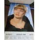 CALENDARIO DA APPENDERE Anno 1968 - Made in Germany - ATTORI / ATTRICI -