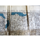 CARTA MILITARE MAPPA V° CORPO D'ARMATA CAMPAGNA MILITARE 1894 - MILANO -
