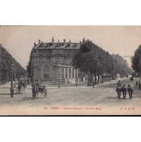 CARTE POSTALE - PARIS - AVENUE BOSQUET - CARTOLINA DI PARIGI