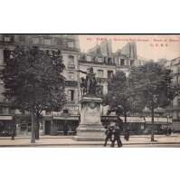 CARTE POSTALE - PARIS - BOULEVARD SAINT-GERMAIN - CARTOLINA DI PARIGI