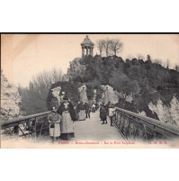 CARTE POSTALE - PARIS BUTTES-CHAUMONT - CARTOLINA DI PARIGI