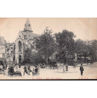 CARTE POSTALE - PARIS - EGLISE SAINT-MEDARD - CARTOLINA DI PARIGI