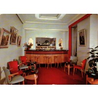 CARTOLINA Alpes Maritimes Hotel d`Albion Nice - PETER'S BAR - 1960ca