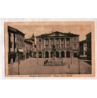 CARTOLINA CASALE MONFERRATO PIAZZA CARLO ALBERTO VG 1933