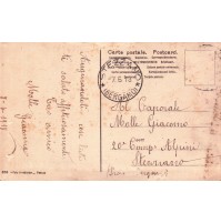 CARTOLINA DA MILITARE X MILITARE REGIO ESERCITO PADOVA X STEZZANO 1918 C5-664