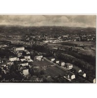 CARTOLINA DI ACQUI TERME PANORAMA ED ALBERGHI 1957 5-35