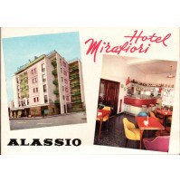 CARTOLINA DI ALASSIO - HOTEL MIRAFIORI -