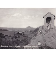 CARTOLINA DI ALASSIO SAVONA LA CAPPELLETTA E PORTICCIOLO C1-93