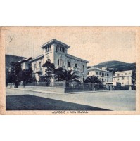 CARTOLINA DI ALASSIO - VILLA MAFALDA - VG 1934