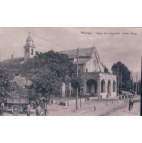 CARTOLINA DI ALBENGA CHIESA DEI CAPPUCCINI PONTE LUNGO  11-94