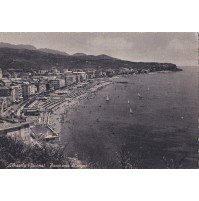 CARTOLINA DI ALBISSOLA SAVONA  PANORAMA DI SOGNO 1957 C1-84