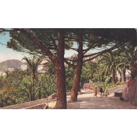 CARTOLINA DI BORDIGHERA IMPERIA GIARDINI PUBBLICI 1939 C1-29