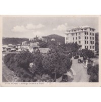 CARTOLINA DI CELLE LIGURE SAVONA ALBERGO AURELIA E VILLINI C1-67