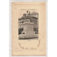 CARTOLINA DI GENOVA - MONUMENTO A VITTORIO EMANUELE - VG 1903