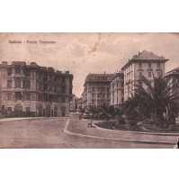 CARTOLINA DI GENOVA - PIAZZA TOMMASEO - 1920   C4-1533