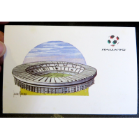 CARTOLINA DI ITALIA '90 - STADIO BENTEGODI VERONA - CARTOLINA UFFICIALE