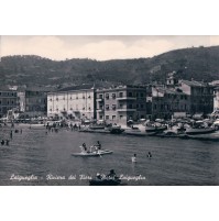 CARTOLINA DI LAIGUEGLIA SAVONA ANNI '50 HOTEL 