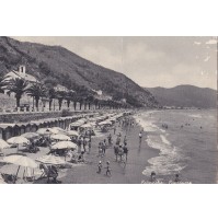 CARTOLINA DI LAIGUEGLIA SAVONA  LUNGOMARE 1955 C1-21