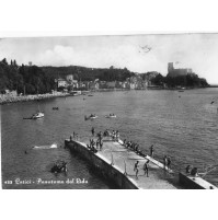 CARTOLINA DI LERICI LA SPEZIA 1965 PANORAMA DAL LIDO   C1-316