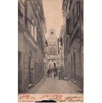 CARTOLINA DI LOANO SAVONA ( LA TORRE DELL'OROLOGIO ) VG 1903