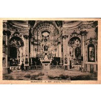 CARTOLINA DI MENDATICA - INTERNO PARROCCHIA VG 1955