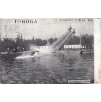 CARTOLINA DI MILANO ESPOSIZIONE DI MILANO 1906 TOBOGA CARTOLINA UFFICIALE 5-80