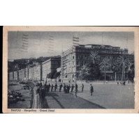 CARTOLINA DI NAPOLI - MARGELLINA GRAND HOTEL X BARDINETO VG 1939