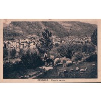 CARTOLINA DI ORTOVERO DI ALBENGA PASCOLO SERENO ANNI '30 C1-306