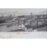 CARTOLINA DI PISA - PANORAMA  1905 11-79