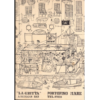 CARTOLINA DI PORTOFINO - LA GRITTA AMERICA BAR -