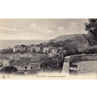 CARTOLINA DI SANREMO IMPERIA PANORAMA DA PONENTE  C1-244