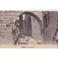 CARTOLINA LIBIA ITALIANA BENGASI LA PREGHIERA COLONIE ITALIANE TIMBRO 1914 2-130