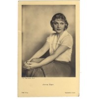 CARTOLINA PUBBLICITARIA ANNA STEN  ATTRICE 5-53