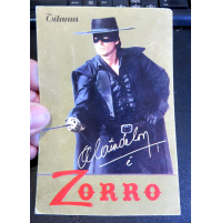 CARTOLINA PUBBLICITARIA FILM TITANUS - ZORRO - ALAIN DELON