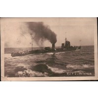 CARTOLINA R.C.T. CONFIENZA - REGIO CACCIATORPEDINIERE - REGIA MARINA / 1925