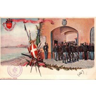 CARTOLINA REGGIMENTALE - DISTRETTO MILITARE DI ANCONA