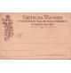 CARTOLINA RICORDO 46° ANNIVERSARIO BATTAGLIA DI MONTEBELLO 1859-1905 - INNO -