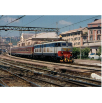 CARTOLINA TRENO FS E 656.061 - TRENO REGIONALETORINO GENOVA BRIGNOLE -