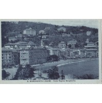 CARTOLINASANTA MARGHERITA LIGURE VIALE REGINA MARGHERITA 1933 3-3